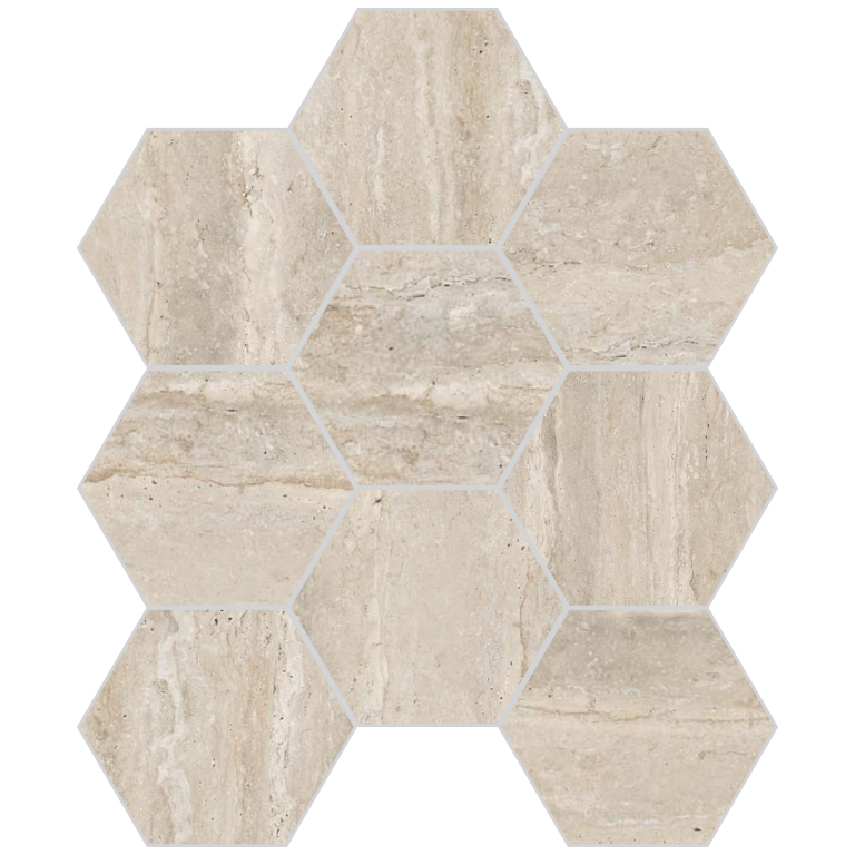 EXPANSE - 3X3/9X11 DYN, SERAFINO CREAM, MATTE